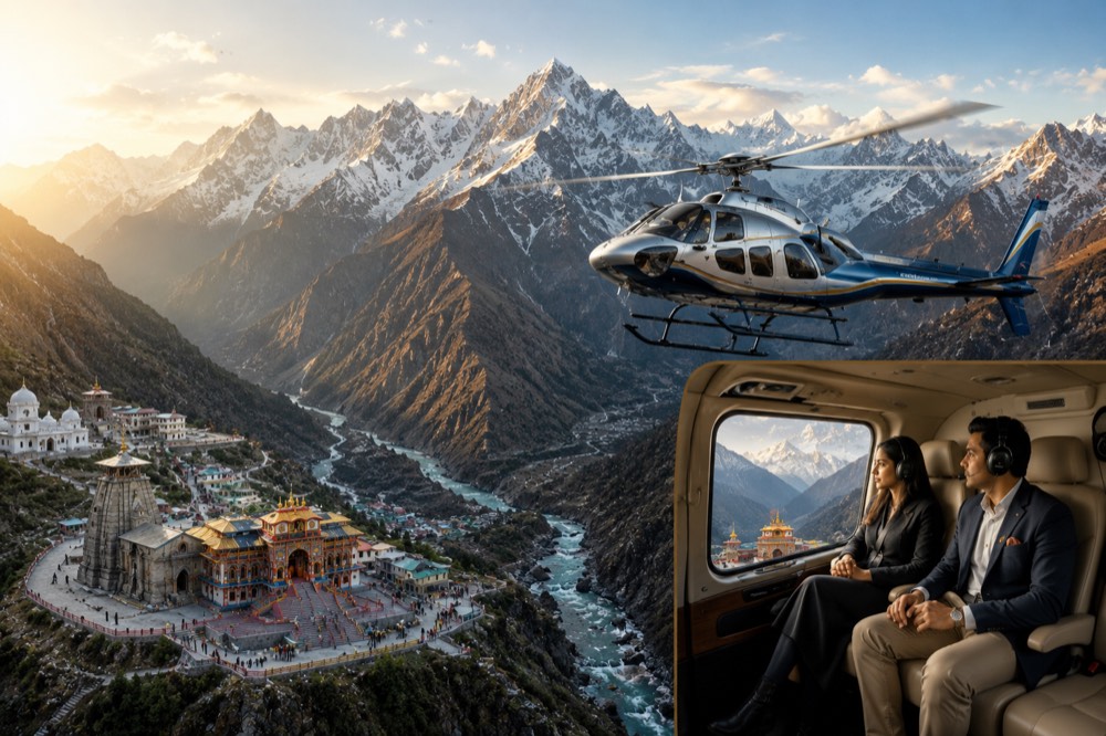 Char Dham 11 nights 12 days luxury package - Kedarnath helicopter and Yamunotri palki, Haridwar to Haridwar